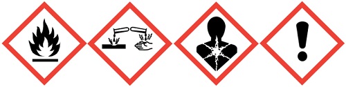 Piktogramm Gefahrenhinweis PVC Kleber